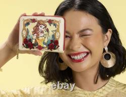 EXCLUSIVE Loungefly Disney Beauty and the Beast Belle Floral Backpack + Wallet EXCLUSIVE Loungefly Disney Beauty and the Beast Belle Floral Backpack + Wallet