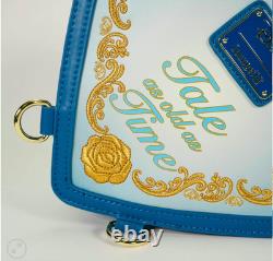 EXCLUSIVE Loungefly Disney Beauty and the Beast Convertible Heart Mini Backpack
