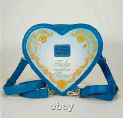 EXCLUSIVE Loungefly Disney Beauty and the Beast Convertible Heart Mini Backpack