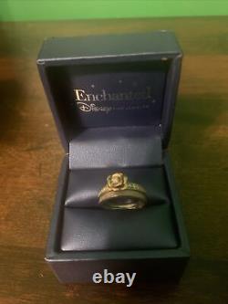 Enchanted Disney Fine Jewelry Ring size 5, Belle, Beauty And The Beast, Wedding