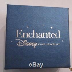 Enchanted Disney Fine Jewelry Womens Beauty and The Beast Pendant Necklace