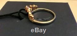 Enchanted Disney White Diamond Beauty and the Beast Rose Gold Ring 7