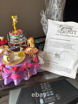 Enesco Disney Beauty and the Beast Multi-Action Deluxe Musical
