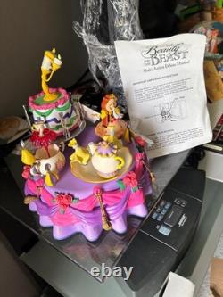 Enesco Disney Beauty and the Beast Multi-Action Deluxe Musical