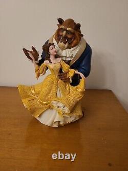 Enesco Disney Showcase Belle & Beast#6006277 Beauty and The Beast Dance Figurine
