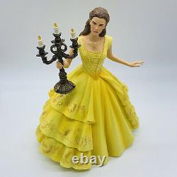 Enesco Disney Showcase Live Action Belle Figurine Beauty & the Beast 8T 5W