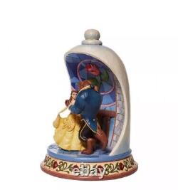 Enesco Jim Shore Disney Beauty and the Beast Rose Dome #6008995