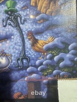 Eric Dowdle Beauty & Beast Finding Love 19x 22.5 Canvas Framed Kinkade Studios