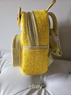 Exclusive Loungefly Disney Belle Sequin Mini Backpack Beauty and the Beast NWT