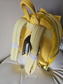 Exclusive Loungefly Disney Belle Sequin Mini Backpack Beauty and the Beast NWT
