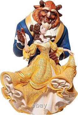Figurine Dance Beauty Beast Precious Moments Christening Enesco Disney Showcase