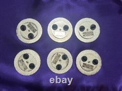 Full Set Beauty and the Beast Plates Spinner Blind Box Pin NEW