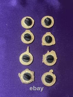Full Set Disney Beauty and the Beast Micro Mystery Enamel Pins NEW