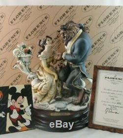 Giuseppe Armani Disney The Beauty and the Beast Figurine 0543C in Box