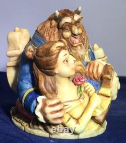 Harmony Kingdom Disney Jubilee Beauty and The Beast NIB Only 500 made COA