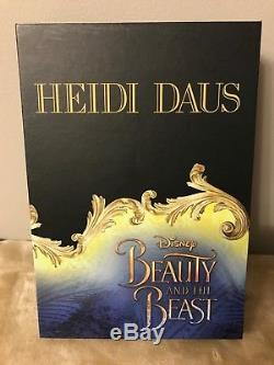 Heidi Daus Disney Beauty and the Beast Enchanted Beauty Rose Necklace NIB RARE
