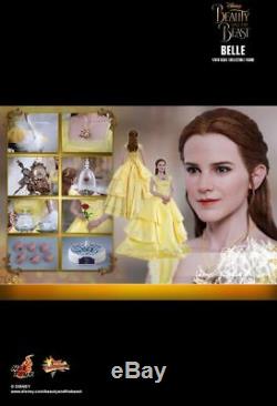 Hot Toys MMS 422 Beauty and the Beast Emma Watson Belle Disney Action Figure NEW
