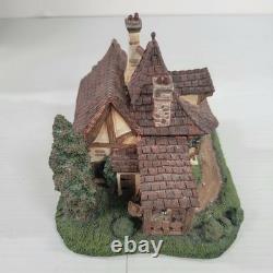 Htf Disney French Village Belle & Maurice's Cottage Beauty And The Beast Figure