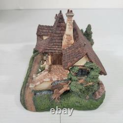Htf Disney French Village Belle & Maurice's Cottage Beauty And The Beast Figure