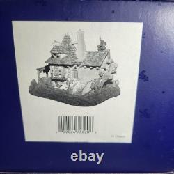 Htf Disney French Village Belle & Maurice's Cottage Beauty And The Beast Figure