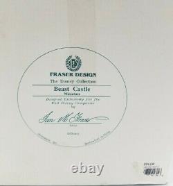 Ian Fraser The Disney Collection Beauty and the Beast BEAST CASTLE Miniature