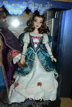 In Hand Disney Beauty and the Beast 17 Limited Edition Doll set Anniversary