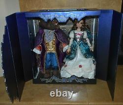 In Hand Disney Beauty and the Beast 17 Limited Edition Doll set Anniversary