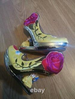 Irregular choice Shoes 38 size 5 bold as a rose beauty and the beast new