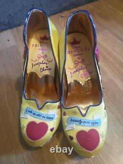Irregular choice Shoes 38 size 5 bold as a rose beauty and the beast new