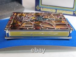 JUMBO LE Disney Pin Stained Glass Storybook Beauty & Beast Belle Ballroom Dance