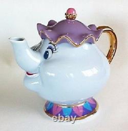 Japan 5320 Tokyo Disney Resort Beauty and the Beast Mrs. Potts and Chip Tea Set