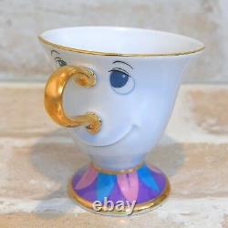 Japan 5320 Tokyo Disney Resort Beauty and the Beast Mrs. Potts and Chip Tea Set