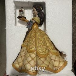 Jim Shore Belle A Rare Rose Disney Tradition Beauty and the Beast Deluxe Figure