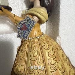 Jim Shore Belle A Rare Rose Disney Tradition Beauty and the Beast Deluxe Figure