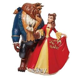 Jim Shore DISNEY Traditions BEAUTY AND THE BEAST ENCHANTED 2022 NEW 6010873