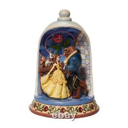 Jim Shore Disney BEAUTY and the BEAST ROSE DOME 30th Anniversary Figurine 2021