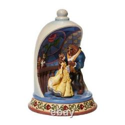 Jim Shore Disney BEAUTY and the BEAST ROSE DOME 30th Anniversary Figurine 2021