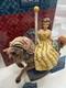 Jim Shore Disney Belle Carousel Horse Princess Of Knowledge Beauty & The Beast