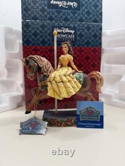 Jim Shore Disney Belle Carousel Horse Princess Of Knowledge Beauty & The Beast