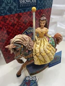 Jim Shore Disney Belle Carousel Horse Princess Of Knowledge Beauty & The Beast