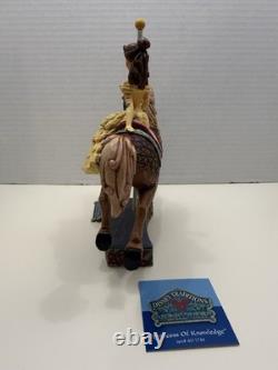 Jim Shore Disney Belle Carousel Horse Princess Of Knowledge Beauty & The Beast