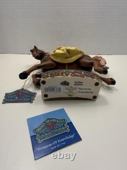 Jim Shore Disney Belle Carousel Horse Princess Of Knowledge Beauty & The Beast