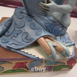 Jim Shore Disney Cinderella and Belle Bookends Beauty and the Beast RETIRED