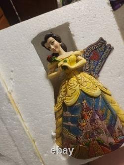 Jim Shore Disney Enchanted Belle Beauty and the Beast Princess Castle 4045238