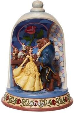 Jim Shore Disney Traditions Beauty & The Beast Rose Dome Figurine Belle 6008995