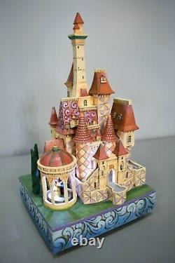 Jim Shore Disney Traditions Beauty and the Beast Enchanted Kingdom Castle Rare