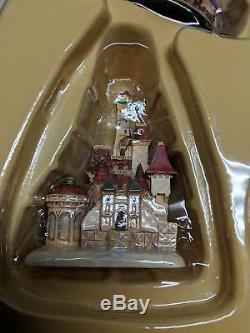 Jim Shore / Disney Traditions Beauty and the Beast Holiday Ornament Set SEALED