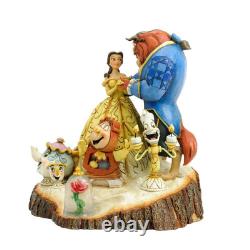 Jim Shore Disney Traditions Beauty & the Beast Carved by Heart Figurine 4031487