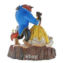 Jim Shore Disney Traditions Beauty & the Beast Carved by Heart Figurine 4031487