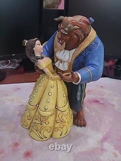 Jim Shore Enesco Disney Beauty And The Beast Moonlight Waltz Figurine #4049619